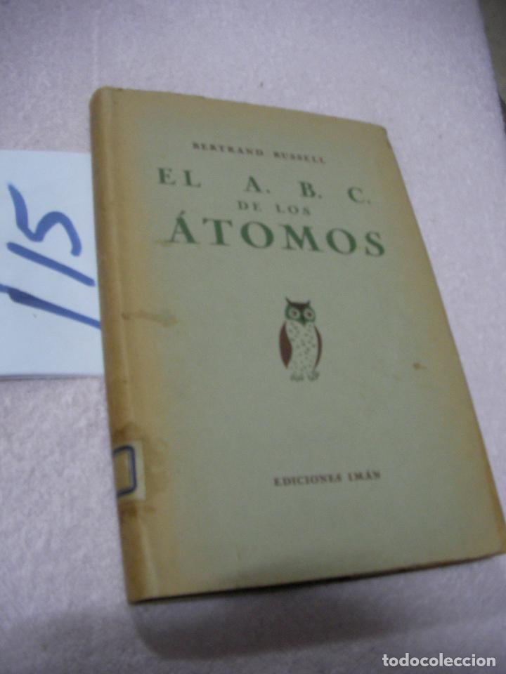 Libros antiguos: ANTIGUO LIBRO - EL ABC DE LOS ATOMOS - Foto 1