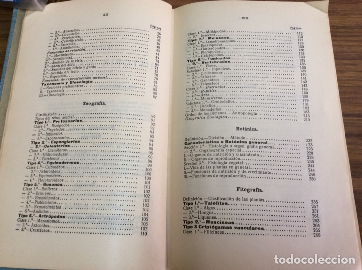 Libros antiguos: ELEMENTOS DE HISTORIA NATURAL.BOYA -VILA.A&Ntilde;O 1924. - Foto 4