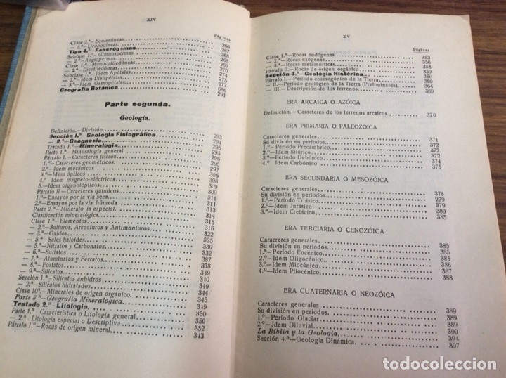 Libros antiguos: ELEMENTOS DE HISTORIA NATURAL.BOYA -VILA.A&Ntilde;O 1924. - Foto 5