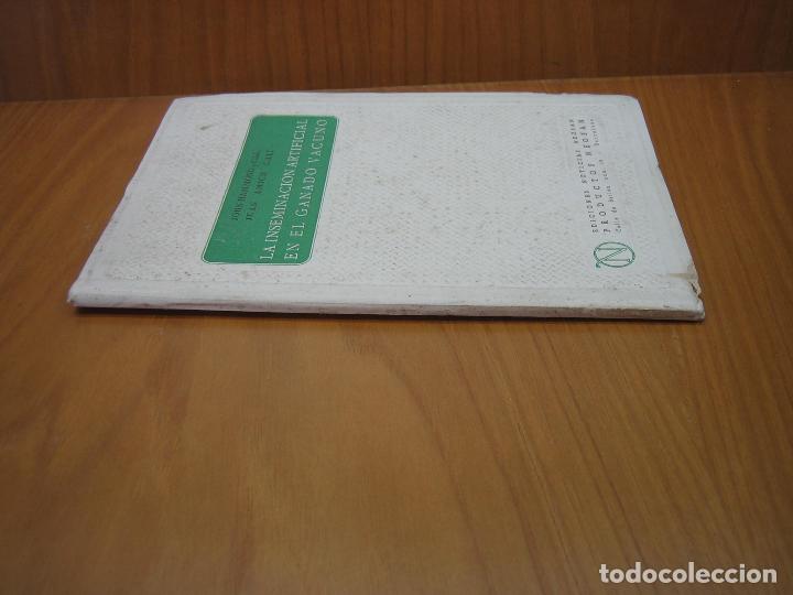 Libros antiguos: Antiguo libro de iseminacion artificial en el ganado vacuno - Foto 6