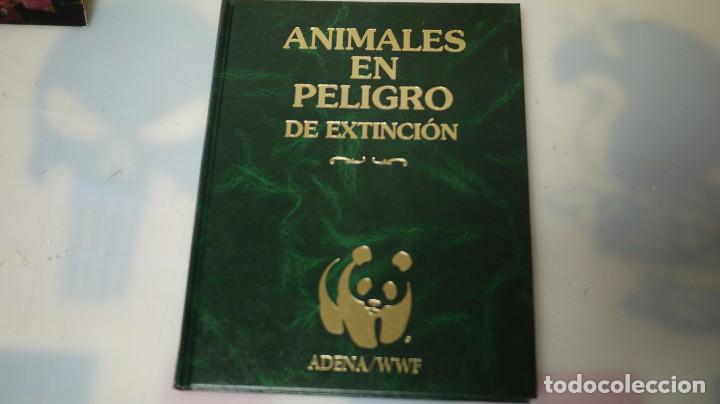 Libros antiguos: ANIMALES EN PELIGRO DE EXTINCION ADENA/WWF - Foto 2