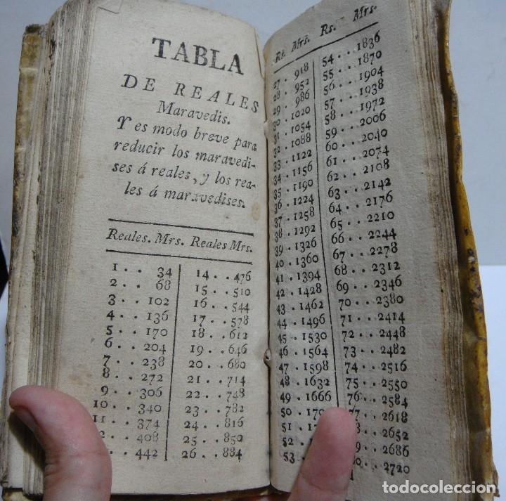 Libros antiguos: Libro de matem&aacute;ticas aplicado al comercio. Encuadernaci&oacute;n en pergamino. - Foto 1