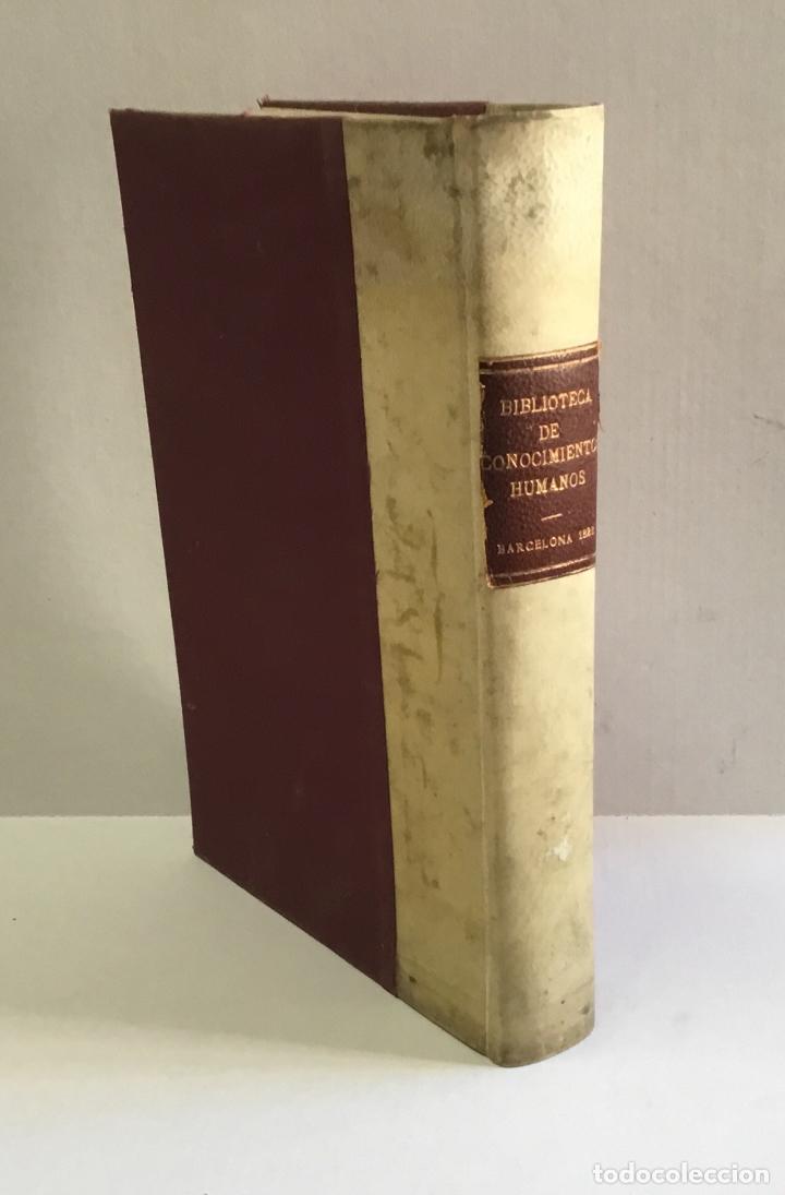 Libros antiguos: BIBLIOTECA DE CONOCIMIENTOS HUMANOS... DISCURSO SOBRE LOS OBJETOS, VENTAJAS... - Foto 1