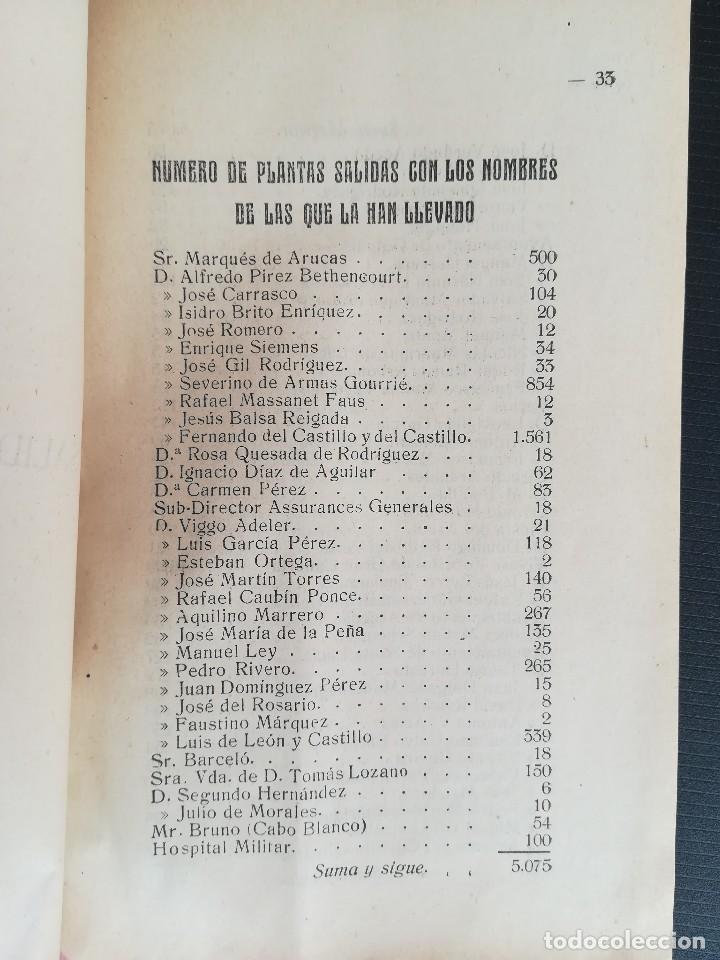 Libros antiguos: Amigos del &aacute;rbol. Las Palmas 1930 - Foto 2
