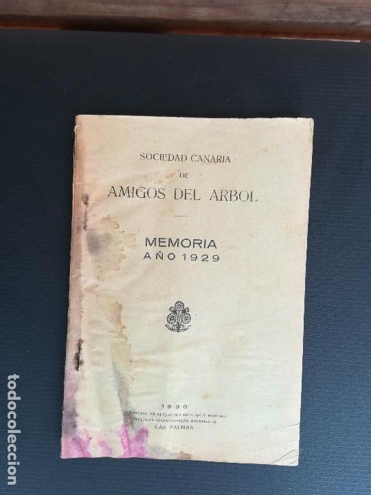 Libros antiguos: Amigos del &aacute;rbol. Las Palmas 1930 - Foto 1