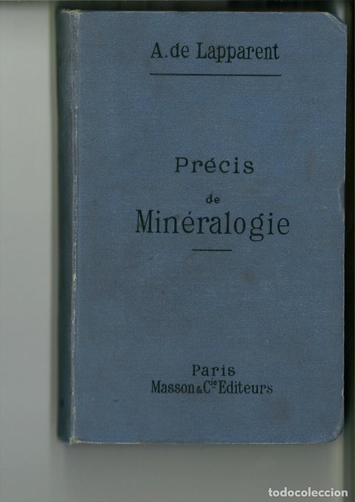 Libros antiguos: PR&Eacute;CIS DE MIN&Eacute;RALOGIE. A. de Lapparnet - Foto 1