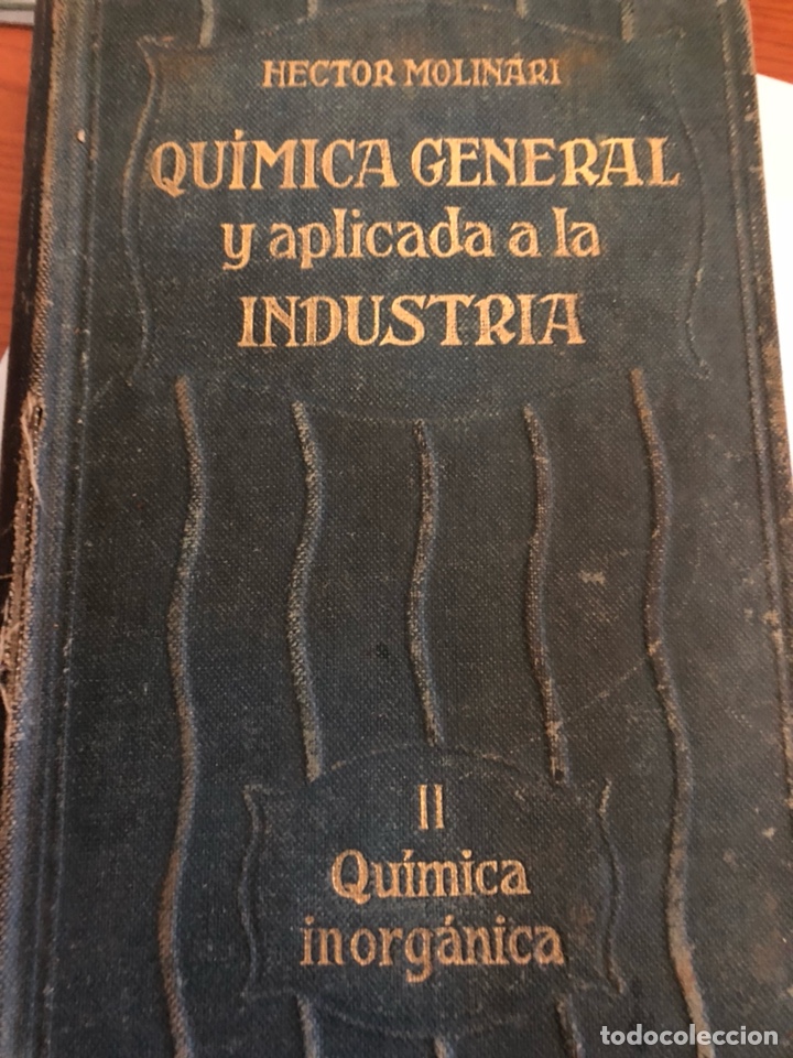 Libros antiguos: Qu&iacute;mica general y aplicada a la industria - Foto 10