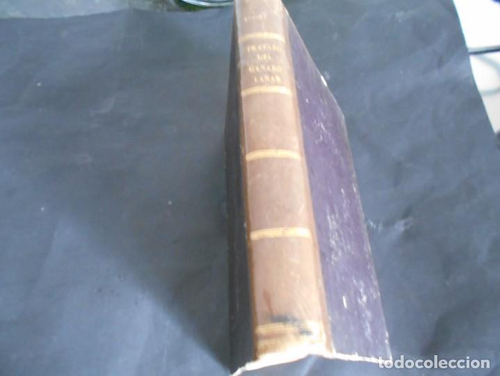Libros antiguos: libro tratado del ganado lanar estudio de sus razas1858 - Foto 1
