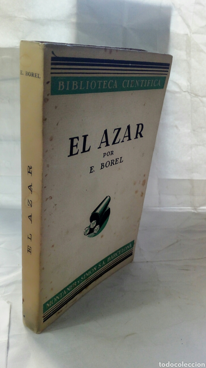 Libros antiguos: El azar. E. Borel. - Foto 4