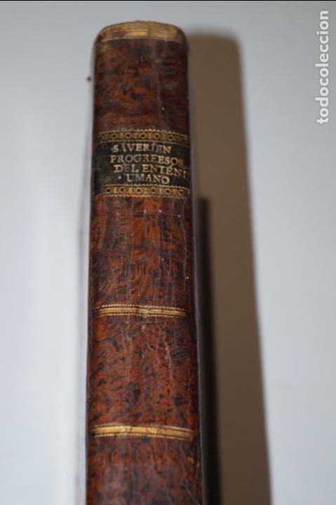 Libros antiguos: HISTORIA DE LOS PROGRESOS EN LAS CIENCIAS EXACTAS. SAVERIEN. 1775 - Foto 2