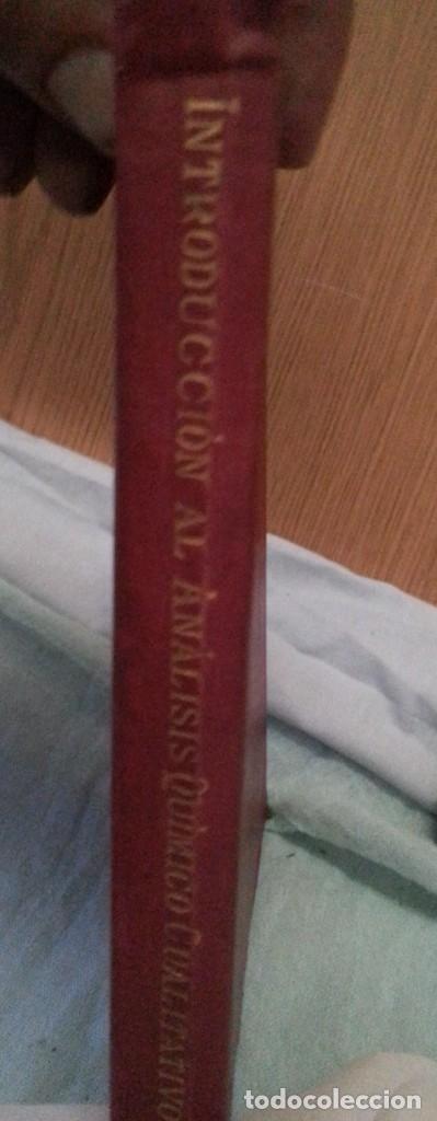 Libros antiguos: Libro centenario INTRODUCCI&Oacute;N AL AN&Aacute;LISIS QU&Iacute;MICO del a&ntilde;o 1921 - Foto 3