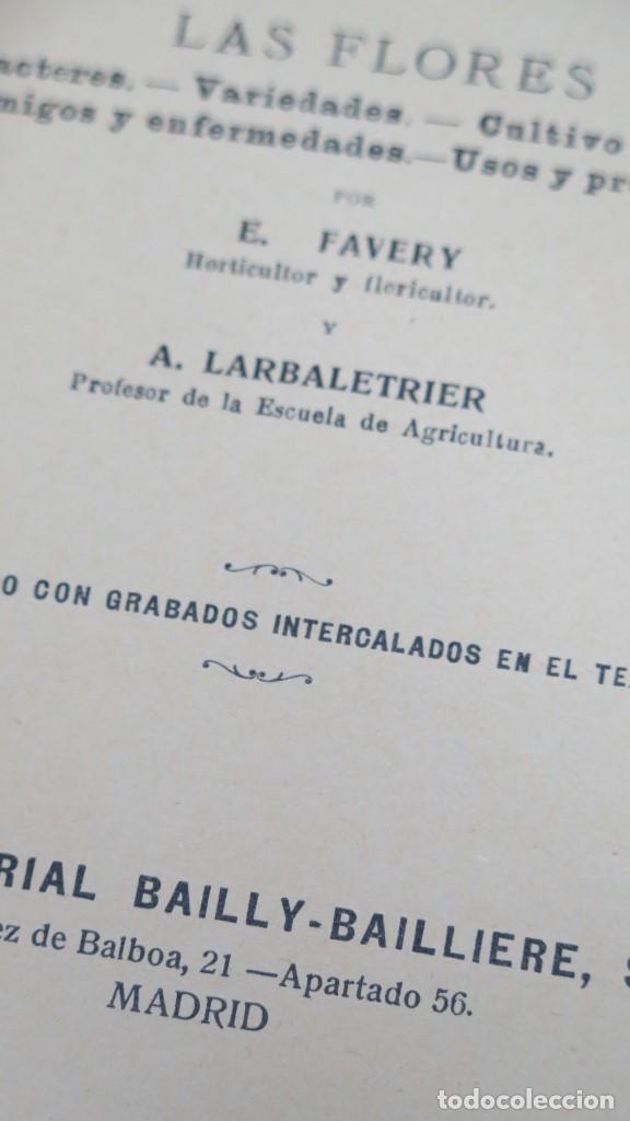 Libros antiguos: MANUAL DEL JARDINERO. LAS FLORES - Foto 3