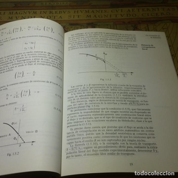 Libros antiguos: F&Iacute;SICA DE REACTORES NUCLEARES. RAFAEL CARO. J.E.N. 1976. - Foto 3