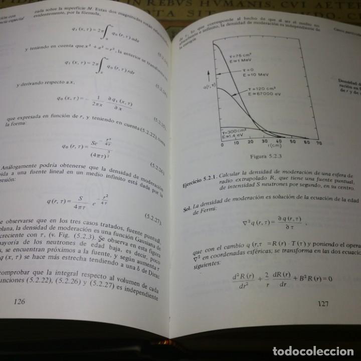 Libros antiguos: F&Iacute;SICA DE REACTORES NUCLEARES. RAFAEL CARO. J.E.N. 1976. - Foto 4