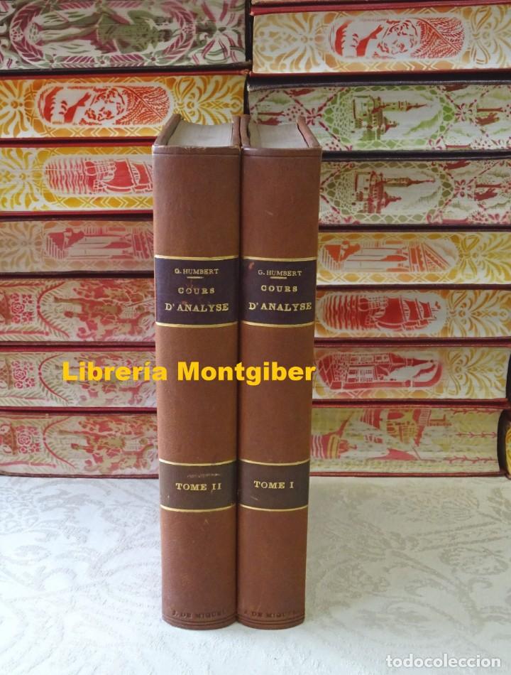 Libros antiguos: COURS DANALYSE .   Autor :  Humbert, G. - Foto 1