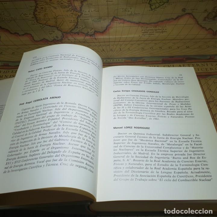 Libros antiguos: DICCIONARIO NUCLEAR. VVAA. EDICIONES J.E.N. 1979. - Foto 6