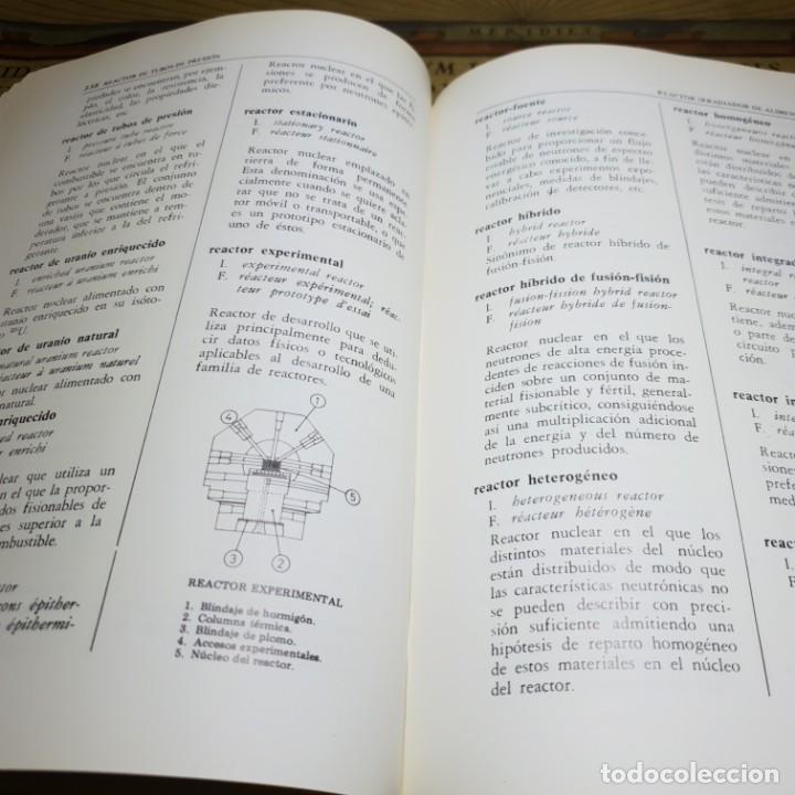 Libros antiguos: DICCIONARIO NUCLEAR. VVAA. EDICIONES J.E.N. 1979. - Foto 9