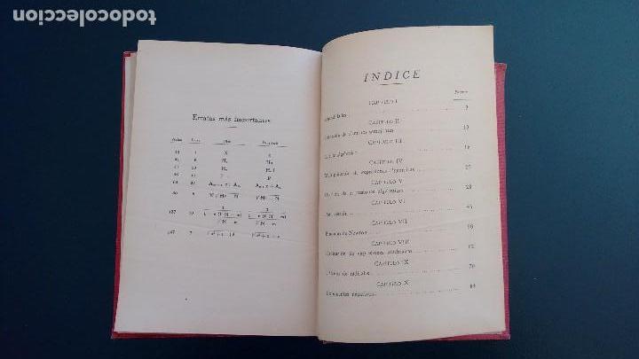 Libros antiguos: &Aacute;LGEBRA. LUIS TOR&Oacute;N. INSTITUTO SAMPER. PRIMERA EDICI&Oacute;N. MADRID, 1930. - Foto 12