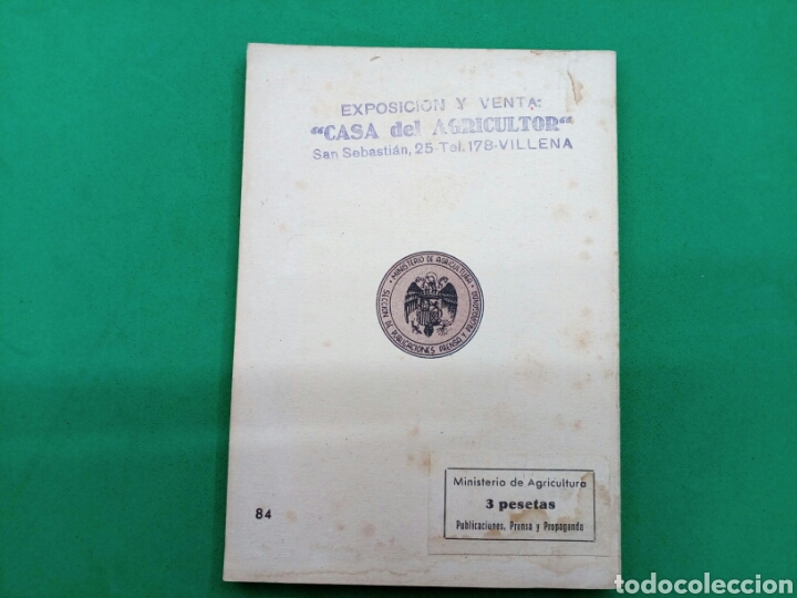Libros antiguos: Plagas de la remolacha 1943 - Foto 2