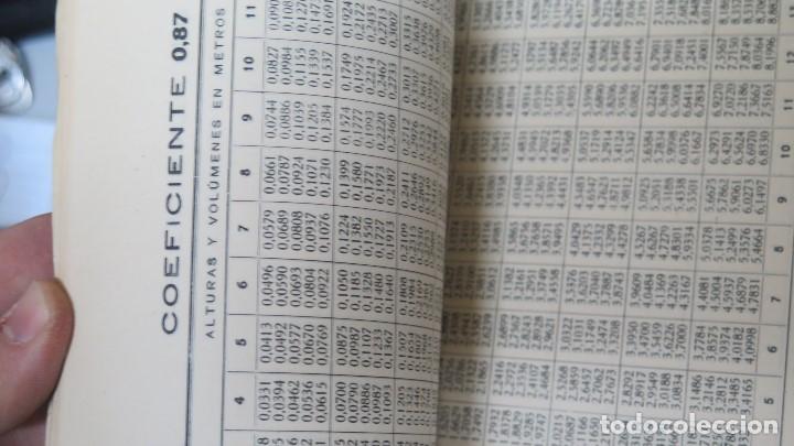 Libros antiguos: TABLAS DENDROMETRICAS. JOSE DEL RIO - Foto 4
