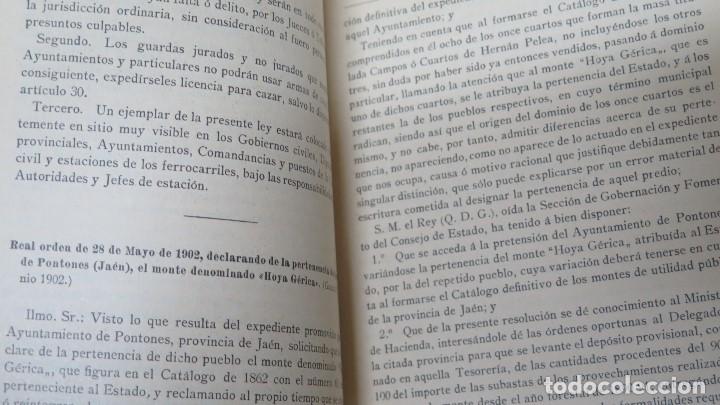 Libros antiguos: 1906.- LEGISLACION FORESTAL - Foto 4