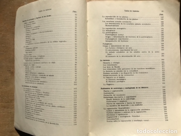 Libros antiguos: COMPENDIO DE BIOLOG&Iacute;A. UMBERTO PERIANTONI. - Foto 4