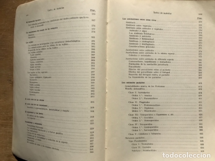 Libros antiguos: COMPENDIO DE BIOLOG&Iacute;A. UMBERTO PERIANTONI. - Foto 5