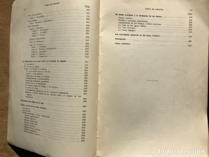 Libros antiguos: COMPENDIO DE BIOLOG&Iacute;A. UMBERTO PERIANTONI. - Foto 6