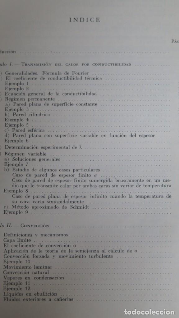 Libros antiguos: TRANSMISION DEL CALOR. BADOS-ESTRADA - Foto 2
