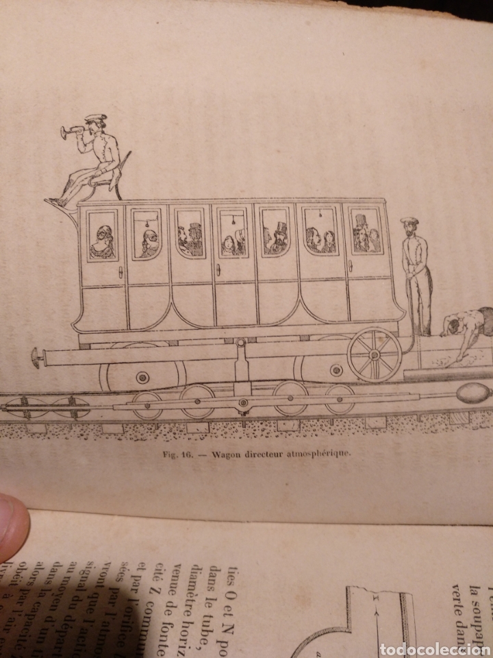 Libros antiguos: 1865. Tratado de locomotoras - Foto 1
