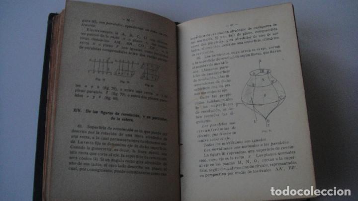 Libros antiguos: Rudimentos de Geometr&iacute;a - Foto 4