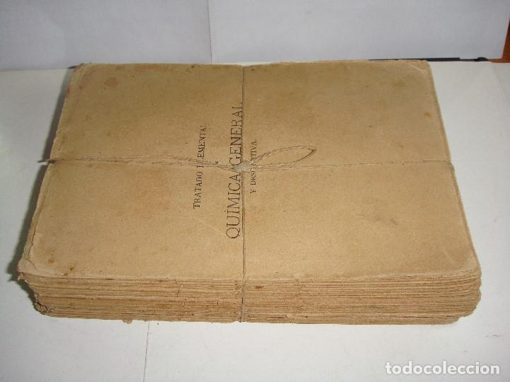 Libros antiguos: Tratado Elemental de Qu&iacute;mica General y Descriptiva. 1902. - Foto 1