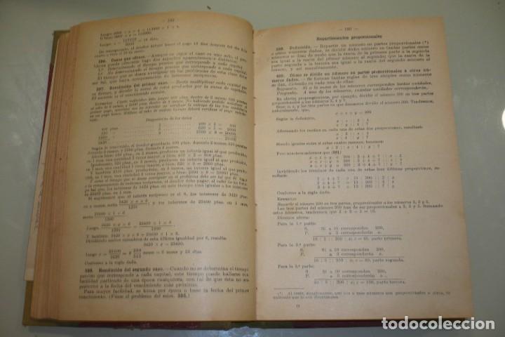Libros antiguos: Aritmetica y Algebra. A&ntilde;os 20. - Foto 6