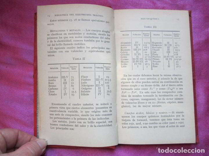 Libros antiguos: pilas el&eacute;ctricas - Foto 3