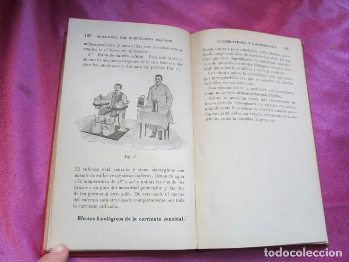 Libros antiguos: etectroterapia rontgenolog&iacute;a - Foto 3