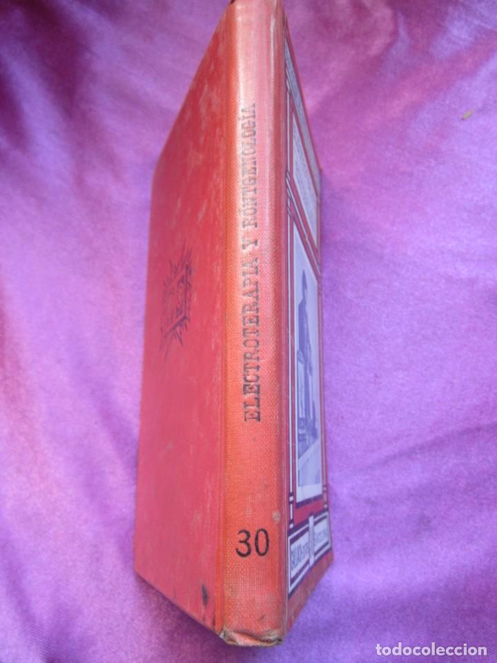 Libros antiguos: etectroterapia rontgenolog&iacute;a - Foto 6