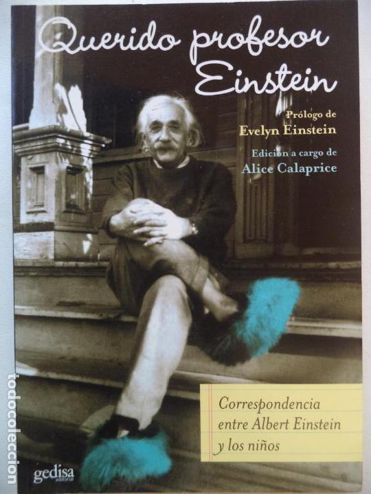 Libros antiguos: QUERIDO PROFESOR EINSTEIN.EDITORIALGEDISA A&Ntilde;O 2003 - Foto 1
