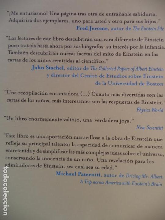 Libros antiguos: QUERIDO PROFESOR EINSTEIN.EDITORIALGEDISA A&Ntilde;O 2003 - Foto 2