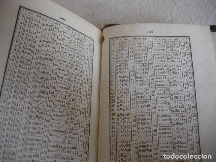 Libros antiguos: Tables de logarithmes - Foto 7