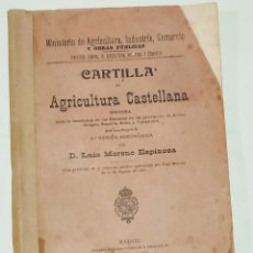 Libros antiguos: CARTILLA DE AGRICULTURA CASTELLANA. 1905. MADRID. RARO.. Lote 158850650