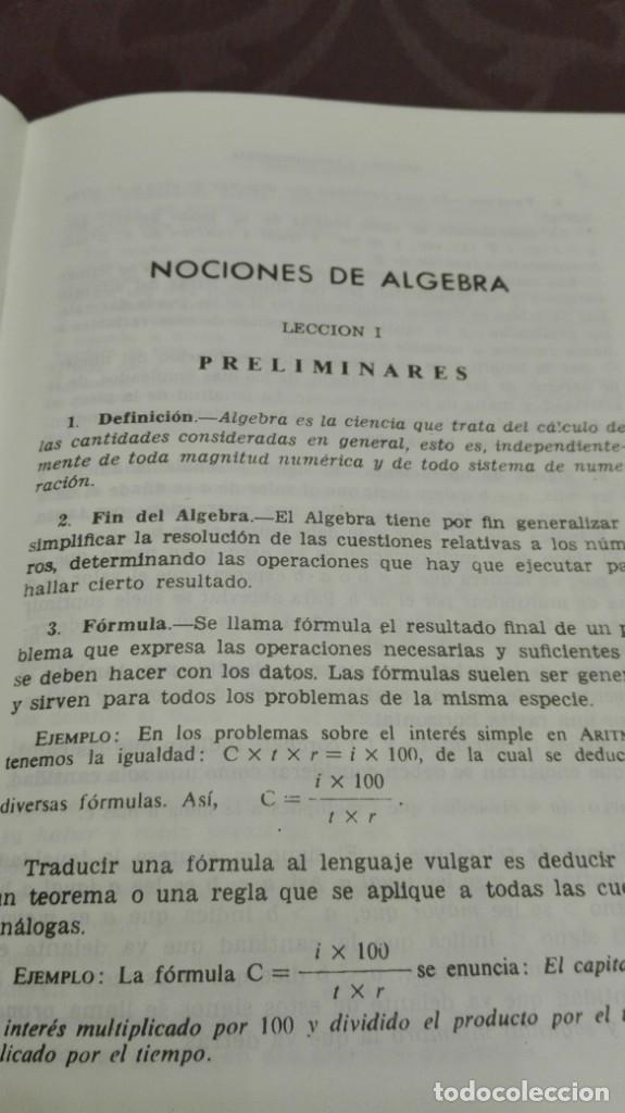 Libros antiguos: 1967 Algebra y Trigonometr&iacute;a - Foto 3