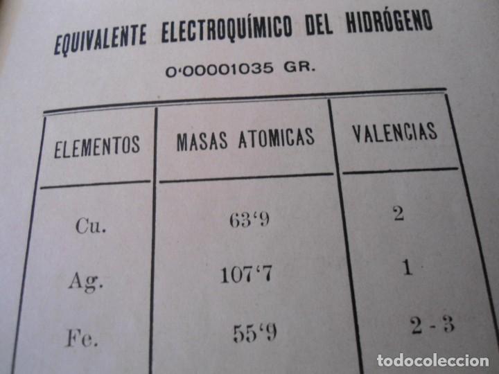 Libros antiguos: ANTIGUO PROGRAMA DE ESTUDIOS DE FISICA A&Ntilde;O 1914 - Foto 15
