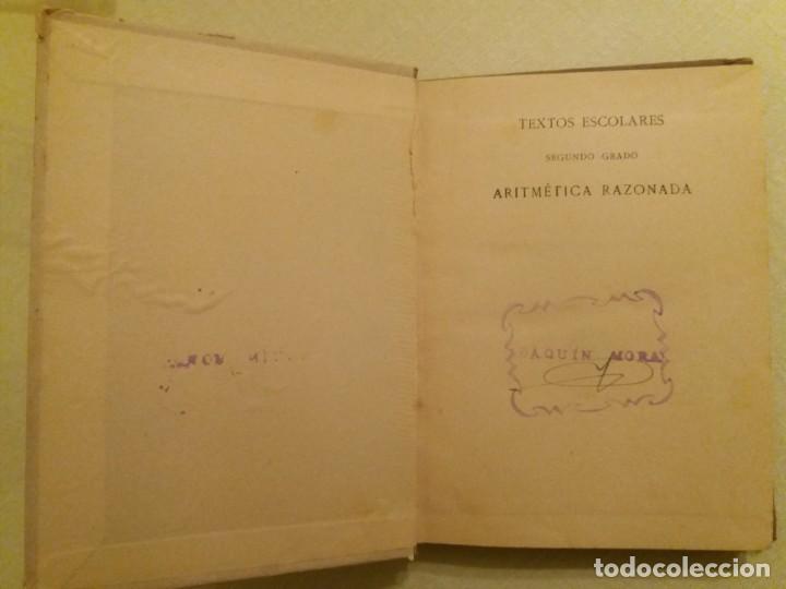 Libros antiguos: ARITM&Eacute;TICA RAZONADA. CALLEJA. 1916. - Foto 3