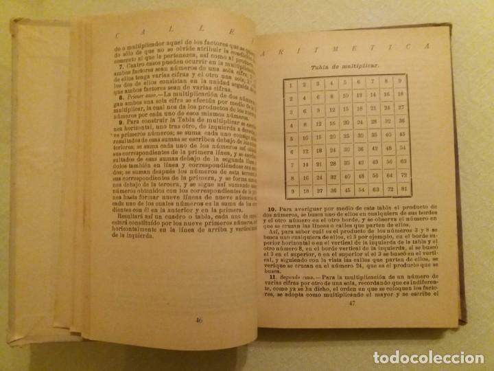 Libros antiguos: ARITM&Eacute;TICA RAZONADA. CALLEJA. 1916. - Foto 5
