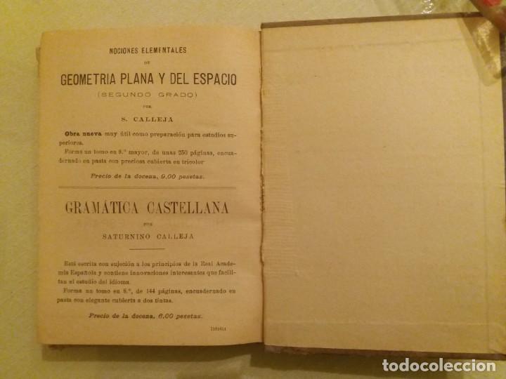 Libros antiguos: ARITM&Eacute;TICA RAZONADA. CALLEJA. 1916. - Foto 9