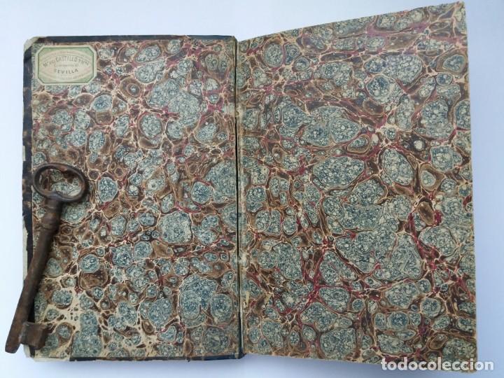 Libros antiguos: ARITM&Eacute;TICA Y &Aacute;LGEBRA. SANJURJO. - Foto 4