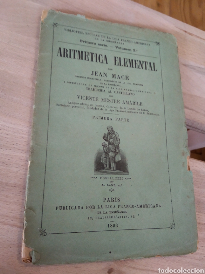 Libros antiguos: ARITM&Eacute;TICA ELEMENTAL. JEAN MAC&Eacute;. #1156 - Foto 1