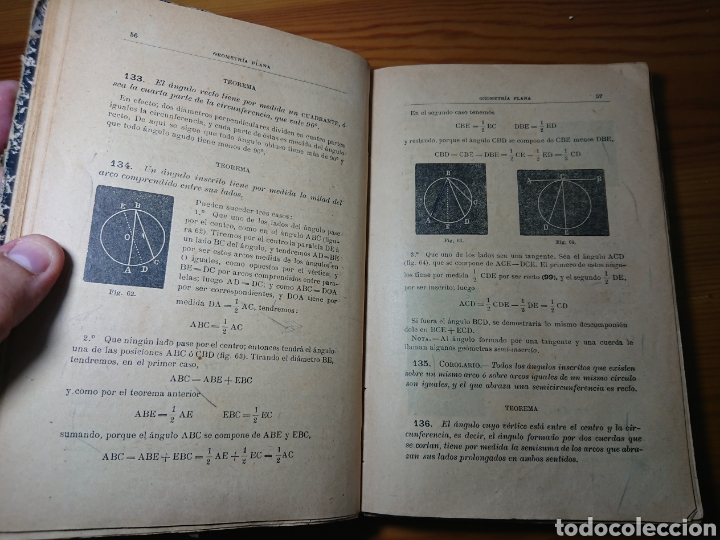 Libros antiguos: Elementos de Matem&aacute;ticas, Felipe Picatoste, 1912? - Foto 4