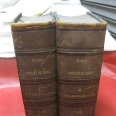 Libros antiguos: TRAITE COMPLET DE CHIMIE ANALYTIQUE. 2 VOL. M. HENRI ROSE. PARIS LIBRERIE VICTOR MASSON 1859.QUIMICA. Lote 169386188