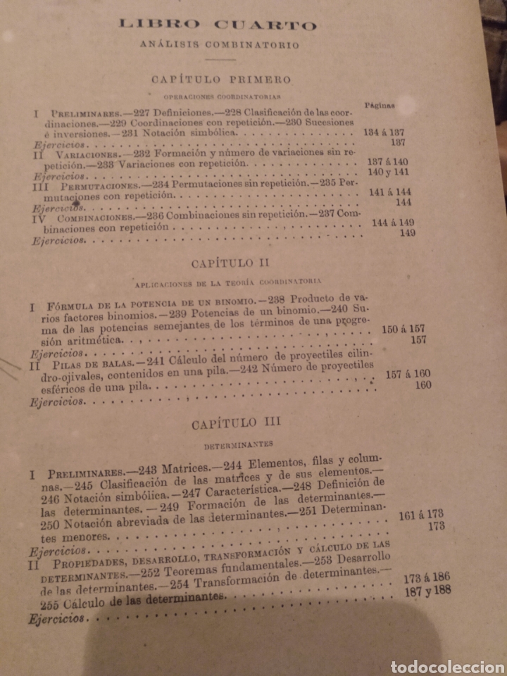 Libros antiguos: 1888. Algebra - Foto 3